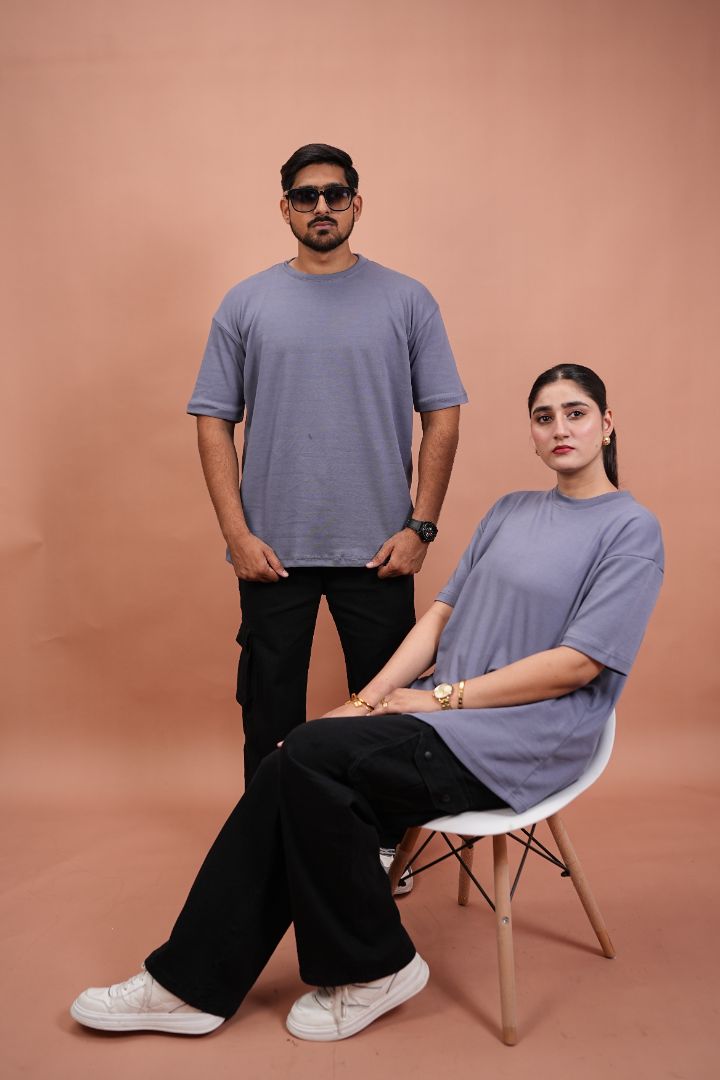 GRAY OVERSIZED T-Shirt (UNISEX)