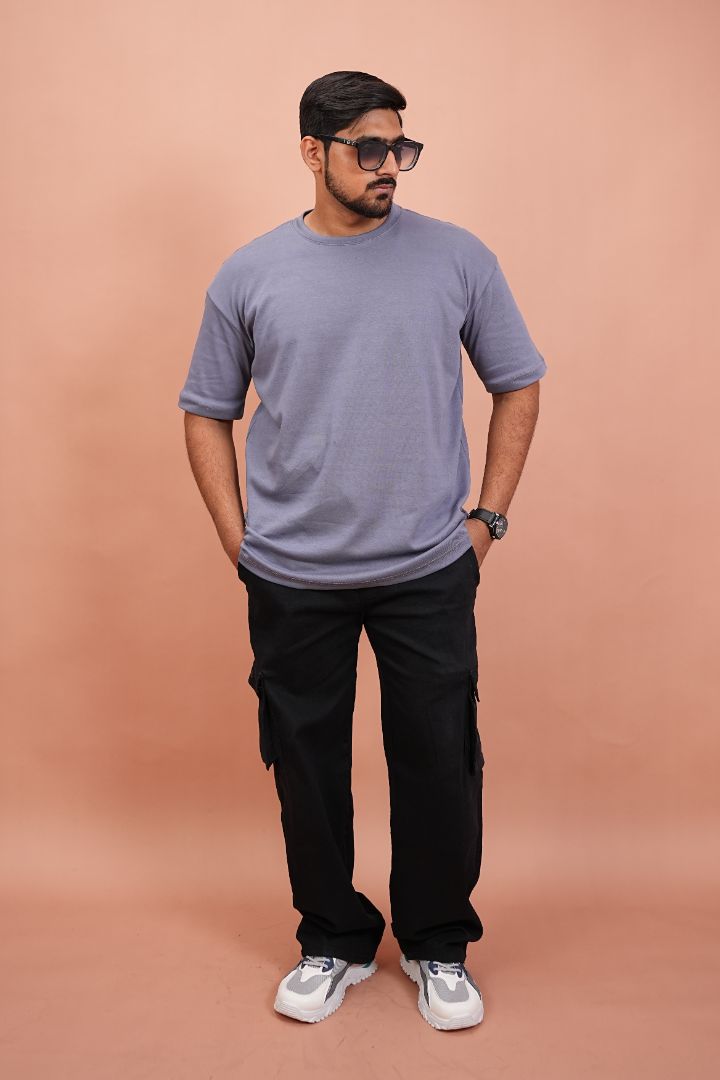 GRAY OVERSIZED T-Shirt (UNISEX)