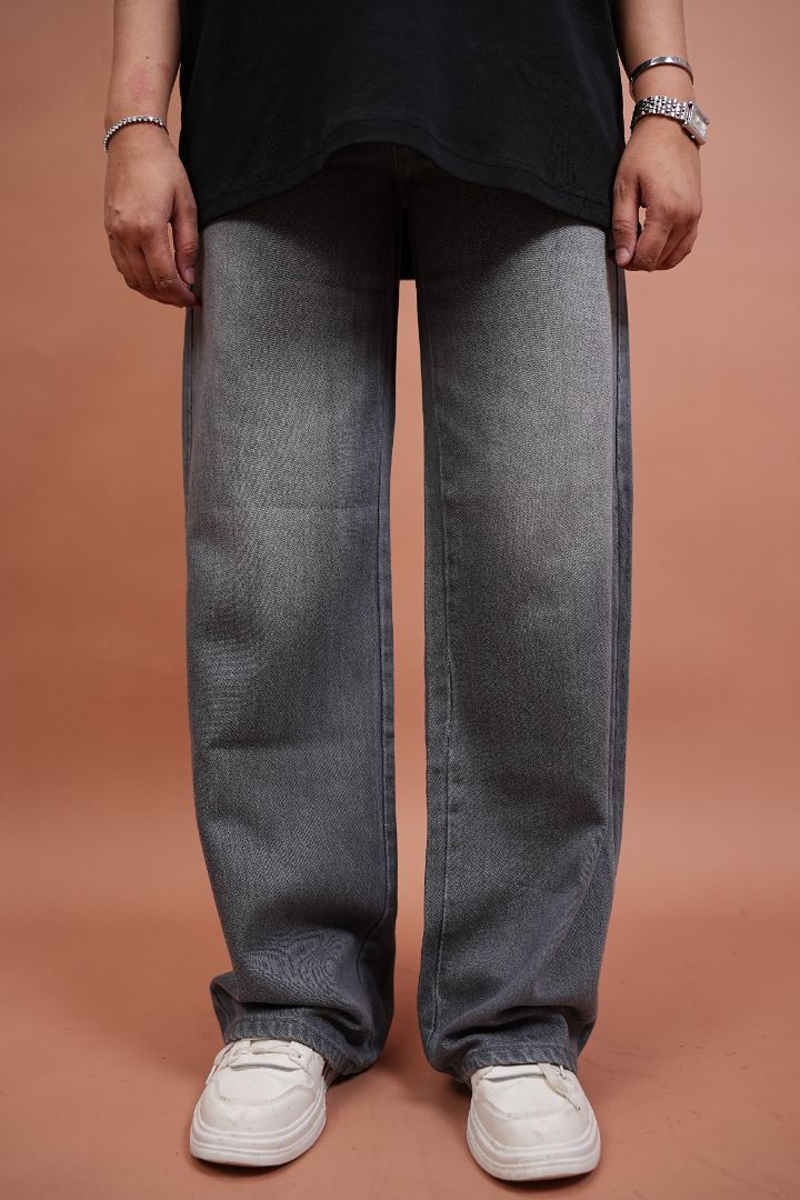 SMOKEY GRAY Denim Trouser (UNISEX)