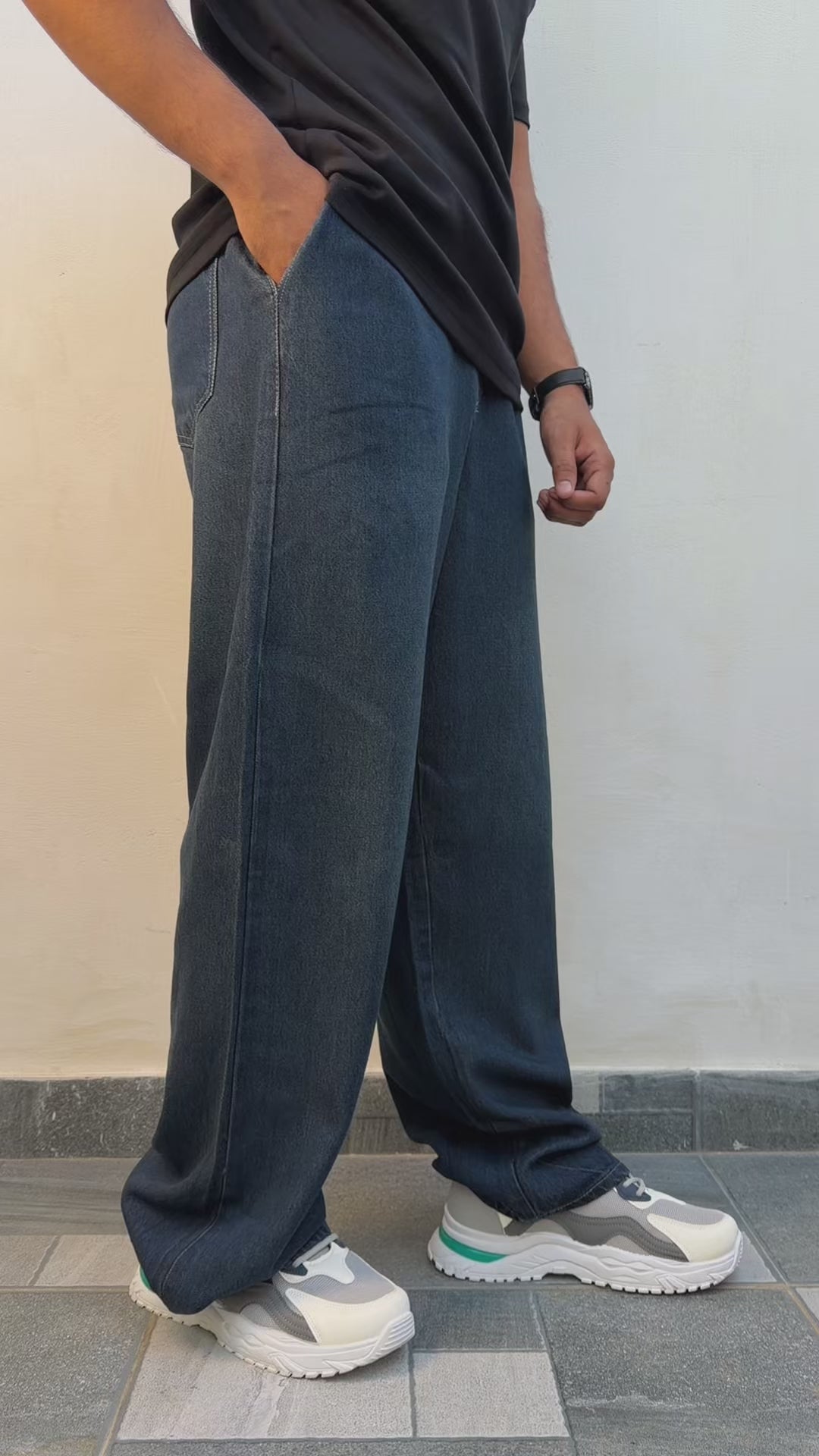 VINTAGE Blue Denim Trouser (UNISEX) (Copy)