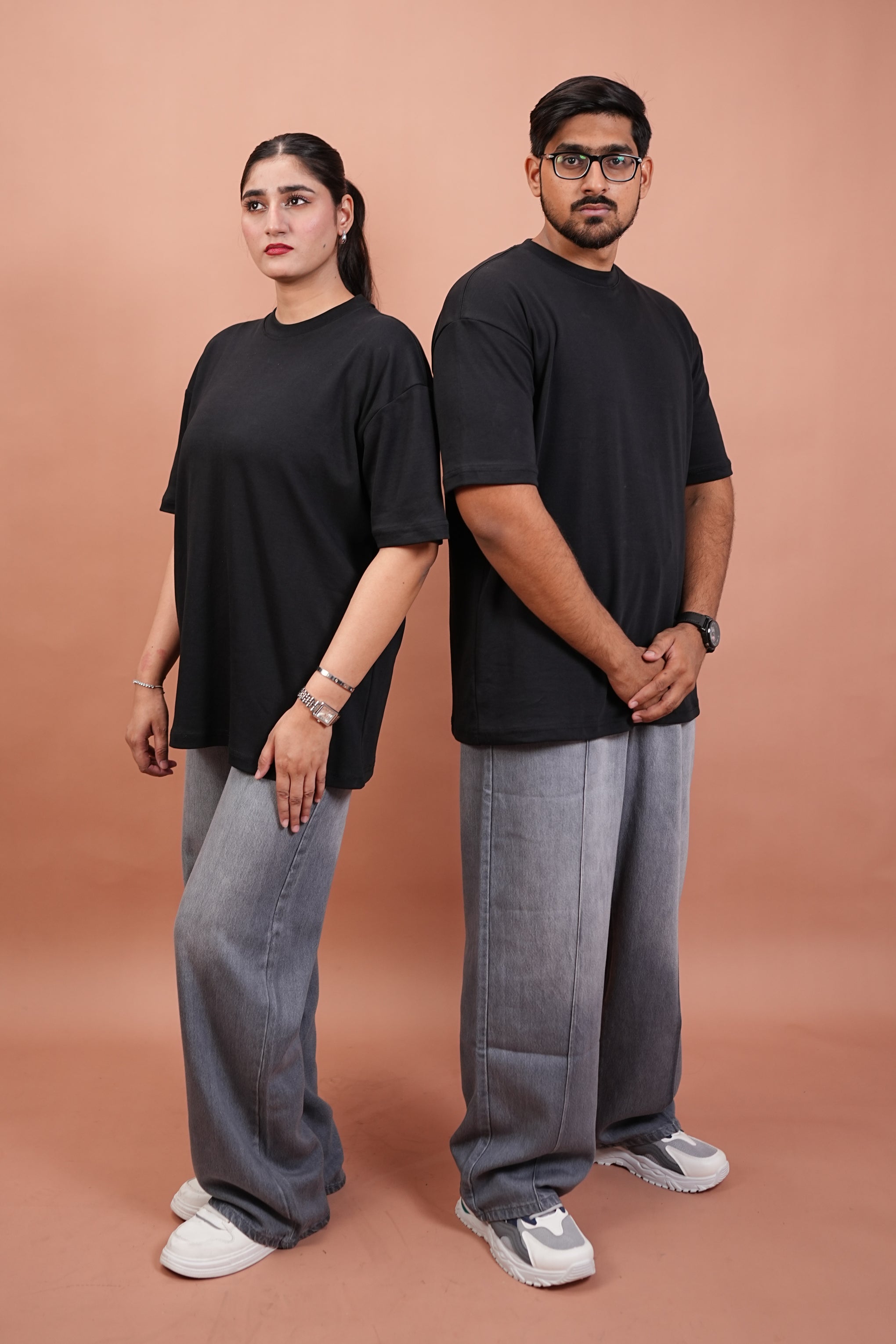 SMOKEY GRAY Denim Trouser (UNISEX)